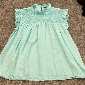 Crown and Ivy Ruffled Blouse